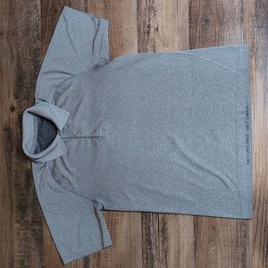 Lululemon Evolution Short Sleeve Polo Size Medium in Heathered Gray
